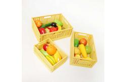 China Multifunctional Kitchen Collapsible Stackable Storage Bins Durable PP Plastic supplier
