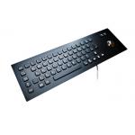 IP65 Industrial Metal Mechanical Keyboard With 38.Mm Trackball for sale