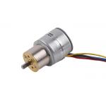 4 Wire Dual Output Shaft Motor 20mm High Torque Geared DC Motor With Cylinder Gearbox for sale