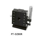 80mm * 80mm Manual Lab Jack Cross Roller Guide With Differential Head