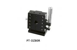 China 80mm * 80mm Manual Lab Jack Cross Roller Guide With Differential Head supplier