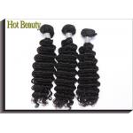 100% Cuticle Aligned Virgin Peruvian Hair Extension Deep Wave Natural and Smooth for sale