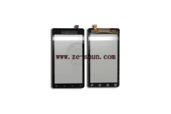 Black Cellphone Replacement Touch Screens For Motorola A953 A955