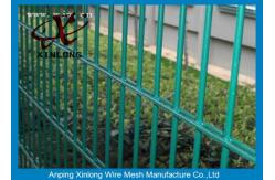 China High Security Double Wire Fence Easily Assembled Dutch Weave Style supplier