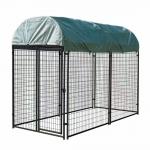 1.8M Height Galvanized Welded Dog Run Cage Heavy Duty Large Dog Kennel for sale