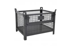 China Warehouse Foldable Steel Q235 6.0mm Wire Mesh Container supplier