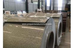 China AA3105 Marble PVDF  Prepainted Aluminum Coil 0.6mm used in Building supplier