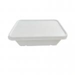 Disposable Takeaway Sugarcane Bagasse Box Disposable Food Containers With Lids