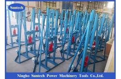 China 50kn Hydraulic Lifting Jack Electrical Stringing Cable Drum Jack supplier