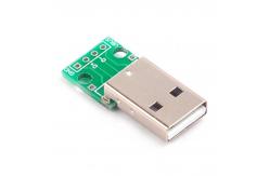 China USB 2.0 Male To 2.54mm DIP PCB Adapter Board supplier