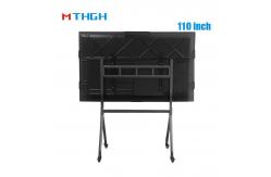 China Touch Screen Interactive Whiteboard Screen 110 Inch Advanced Infrared Teaching Board supplier