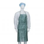 Food Industry / Kitchen Soft Disposable PP Nonwoven Apron Without Sleeves Simple Style for sale