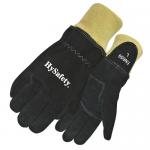 Cowsplit Kevalr Wristlet Fireman Gloves Heat Resistance Classic High Protection for sale
