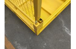 China High Visibility 	Collapsible Wire Container Commercial Wire Mesh Stillage supplier