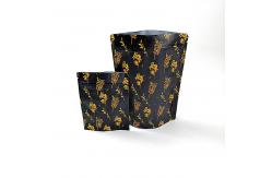 China Original Pattern Printing Stand Up Coffee Pouch Zipper Lock Lined Aluminum Foil supplier