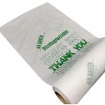 Vest Carrier Biodegradable Reusable Shopping Bags Compostable Pollution Free for sale