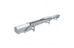 China Stainless Steel Vegetables Fruit Processing Equipment With Spiral Conveyors supplier