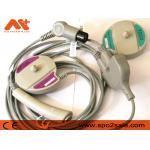 Goldway UT3000A 3 In 1 Fetal Transducer With Gray TPU Cable Round 6pin for sale