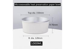 China Greaseproof Microwaveable Disposable Take Away Lunch Boxes supplier
