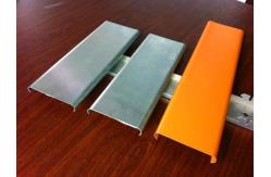 China Fireproof Aluminum Alloy U Strip Metal Ceiling 185x3000mm For Conference Room supplier