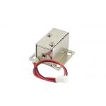 Small DC 12V Electromagnetic Cabinet Lock 4mm Open Frame Solenoid For Window