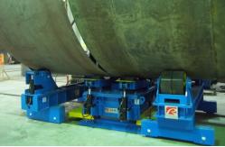 China Hydraulic Welding Turning Rolls Fit Up Rotator WIth High Speed supplier