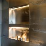 Seamless Stainless Steel Recessed Niche For Sleek Wall Integration