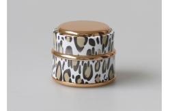China Custom Small Plastic Cosmetic Jars Water Transfer Printing Pattern Lovely 15ml supplier