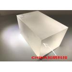 customized  rough sapphire optical cube blocks for optical spherical cover