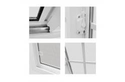 China 3.22 Inch Vinyl UPVC Sliding Window And Door Ventilator supplier