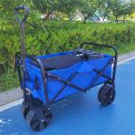Handcart Foldable Wagon Cart Shopping Cart With Wheels Adjustable Folding Wagon for sale