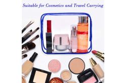 China Multifunctional 6pcs Clear PVC Travel Luggage Pouch With Handle supplier