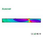 400 Nits Ultra Wide Stretched Displays Multi Zone For Shelf Edge Stores for sale