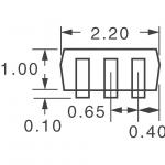 2N7002DW-7-F DUAL N-CHANNEL ENHANCEMENT MODE FIELD EFFECT TRANSISTOR