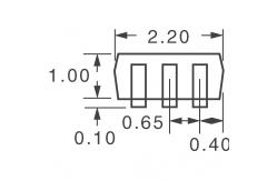 China 2N7002DW-7-F DUAL N-CHANNEL ENHANCEMENT MODE FIELD EFFECT TRANSISTOR supplier