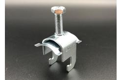 China 1-1/4 Metal One Piece Single Cable Clamp U Shaped 32mm CC125 supplier