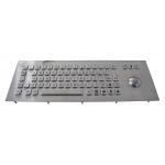 69 Keys Panel Mount Keyboard , Stainless Steel Keyboard with Trackball MTB,  OTB , LTB
