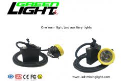 China Rechargeable 1.67W 6.6Ah 10000lux Mining Cap Lights GL5-D supplier
