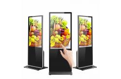 China Full HD Interactive Advertising Kiosk 49inch 55inch Big Touch Screen Display H81 supplier