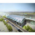 Prefabricated Light Steel Building Aircraft Hangar Light Weight With Good Stiffness for sale