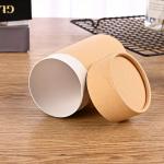 Custom Paper Cans Packaging Round Paper Tube Box For Cookies Food Tea And Chocolate for sale