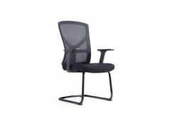 China Gray Swivel Mesh Back Office Chair With Lumbar Support And Armrest supplier