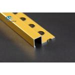 6063 Aluminium Square Edge Tile Trim 8HW Hardness Multifeatured Transition Trim