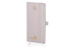 China Light Pink Wirebound Hardcover Academic Planner With Hourly Schedule supplier
