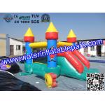 EN71 Mini Inflatable Bounce House Slide Combo For Kids Party for sale