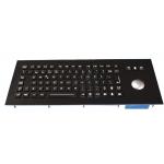85 keys compact format Industrial Keyboard With Trackball polymer Actuator for sale