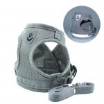 Polyester Mesh Breathable Pet Harness Vest Tensile Force Is Divided Evenly for sale