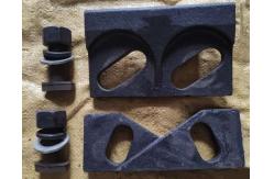 China High Durability And Strength Track Clamp Hoist Crane Parts  Easy To Install Maintain supplier