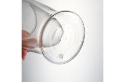 China Hand Blown Insulated 250ml Double Wall Glass Cup supplier