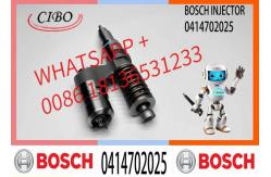 China Genuine Diesel Common Rail Fuel Injector 0414702016, 0414702025, 21160093, 3801293 supplier